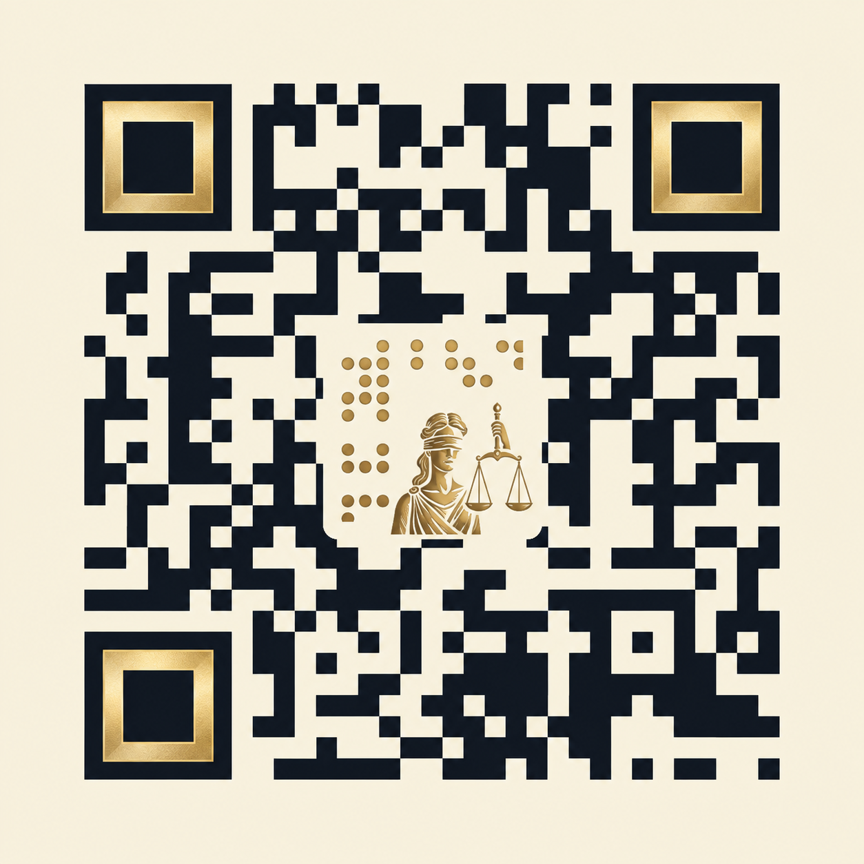 Kod QR prowadzący do strony poplawski-inaczej.pl